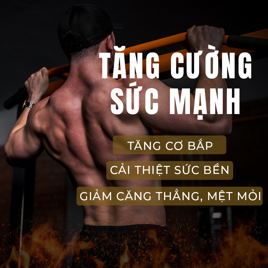 MR.STRONG COFFEE 5 IN 1 - ENERGY BOOSTER FOR MEN - CAFÉ  ĐEN 5 IN 1 - TĂNG CƯỜNG SỨC MẠNH CHO ĐÀN ÔNG